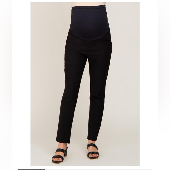 LOFT Pants - LOFT Elegant Black Maternity pants size 8 brand new with tag